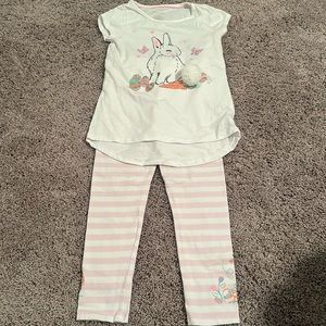 Easter bunny  outfit size 6-7 years Cynthia Rowley
